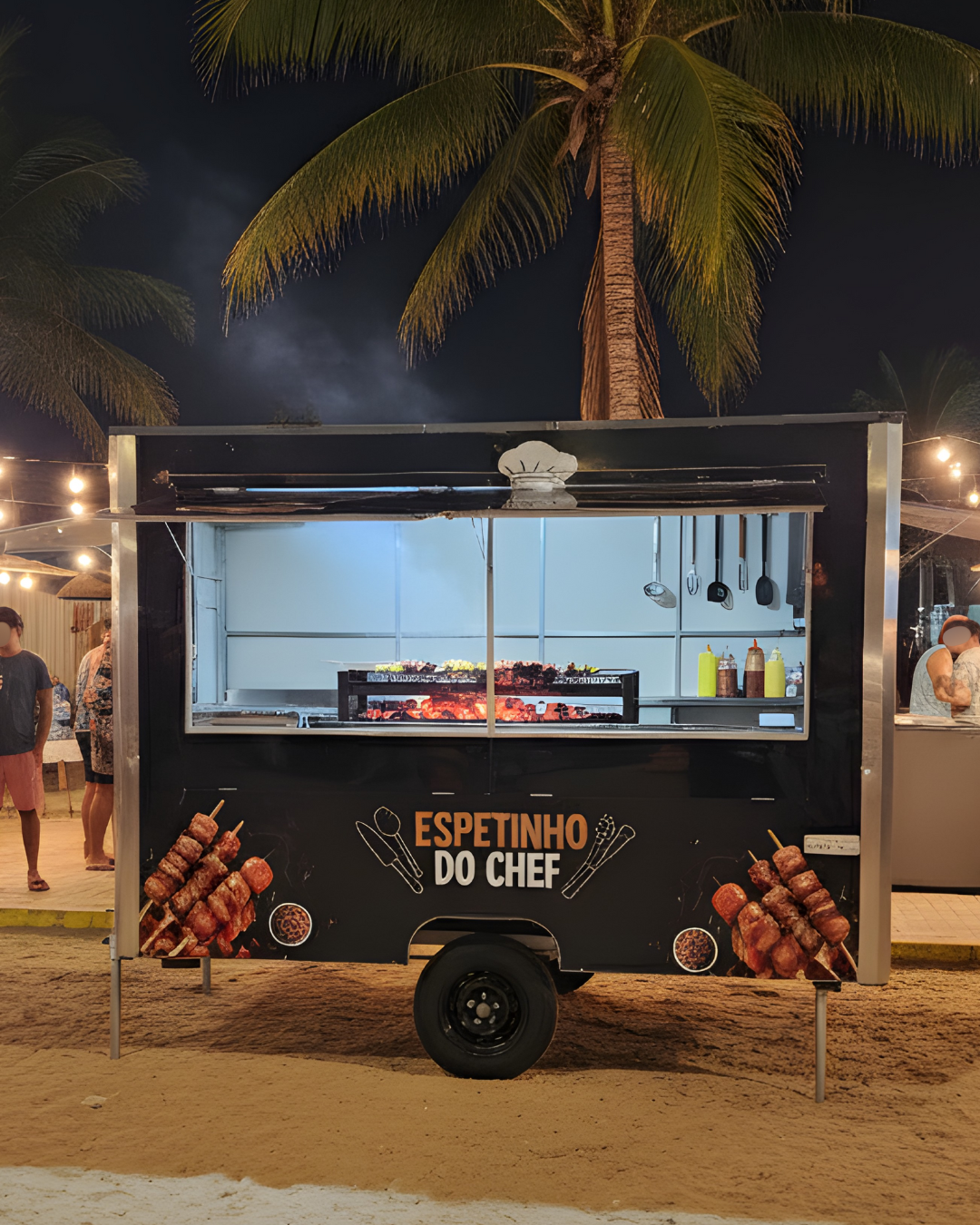 Trailer Espetinho Preto