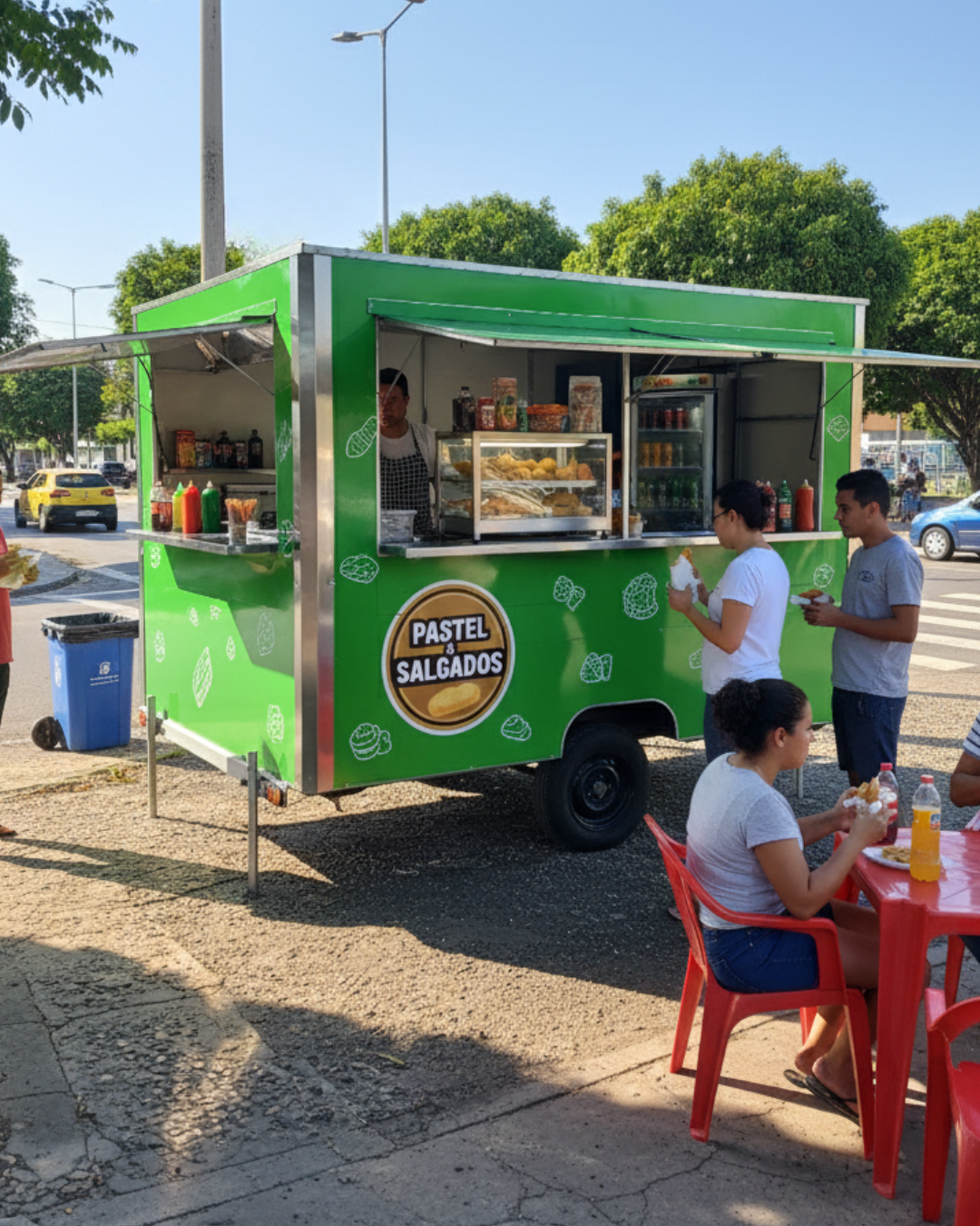 Trailer Pastel Verde